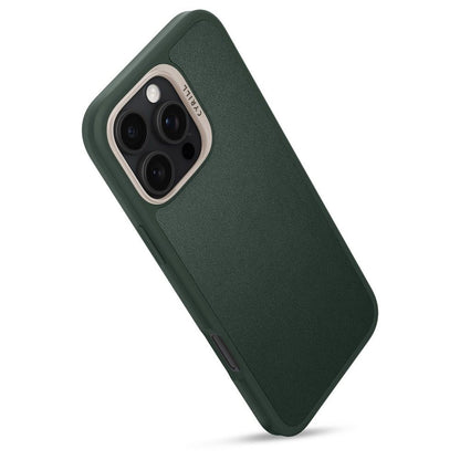 MagSafe Case for Apple iPhone 16 Pro Max, Spigen, Cyrill Kajuk, Satin Green ACS08398