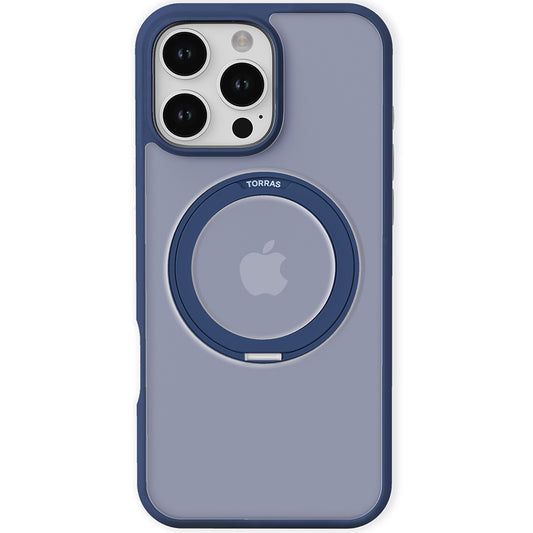 MagSafe Case for Apple iPhone 16 Pro Max, Torras, Ostand Pro, Navy Blue