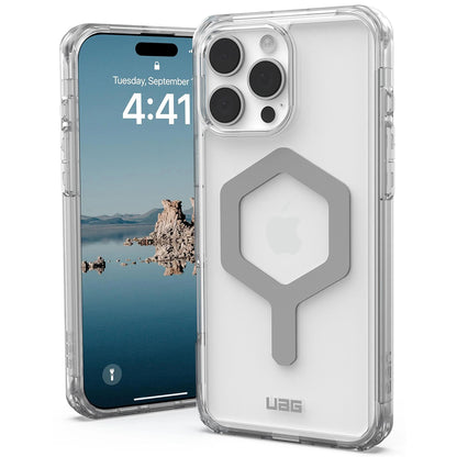 MagSafe Case for Apple iPhone 16 Pro Max, Urban Armor Gear, Plyo, Transparent