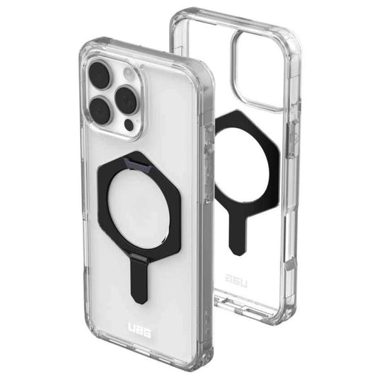 MagSafe Case for Apple iPhone 16 Pro Max, Urban Armor Gear, Plyo XTE, Transparent Black