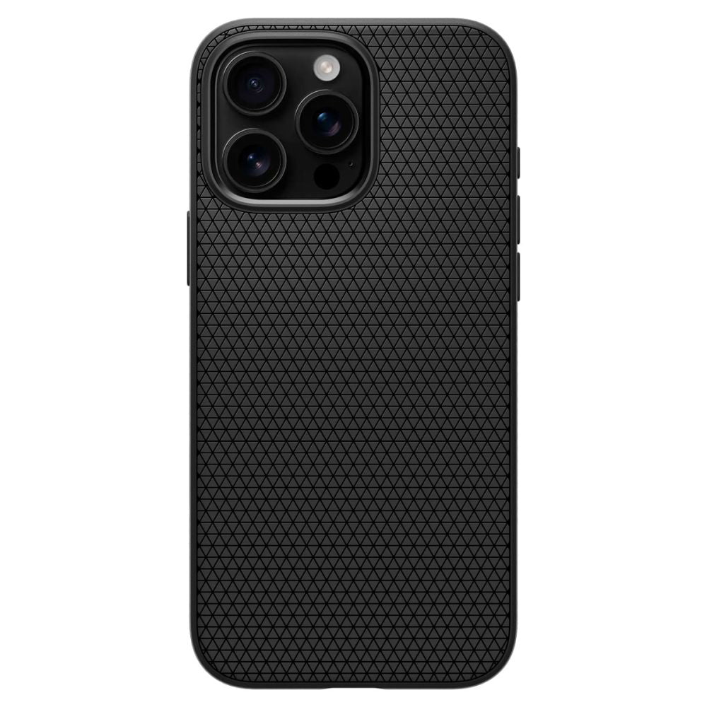 MagSafe Case for Apple iPhone 16 Pro, Spigen, Liquid Air T, Matte Black ACS09116