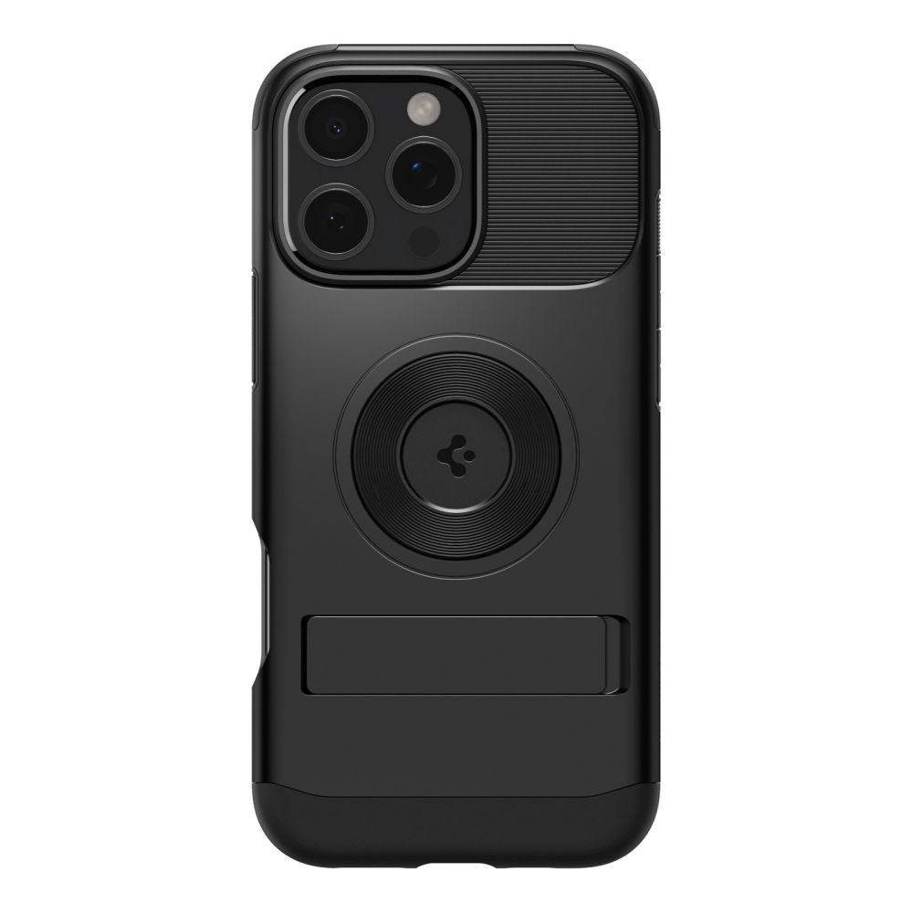 MagSafe Case for Apple iPhone 16 Pro, Spigen, Slim Armor, Black ACS08164