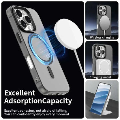 MagSafe Case for Apple iPhone 16 Pro, Techsuit, CandyCase, Black