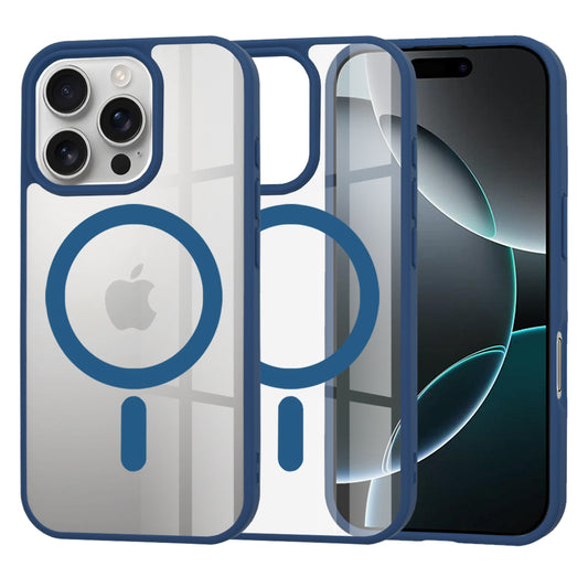 MagSafe Case for Apple iPhone 16 Pro, Techsuit, Pro, Blue