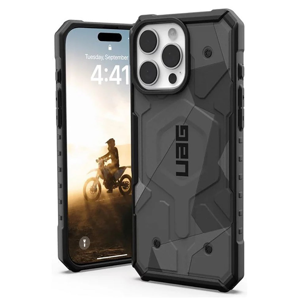 MagSafe Case for Apple iPhone 16 Pro, Urban Armor Gear, Pathfinder SE Geo Camo, Camouflage