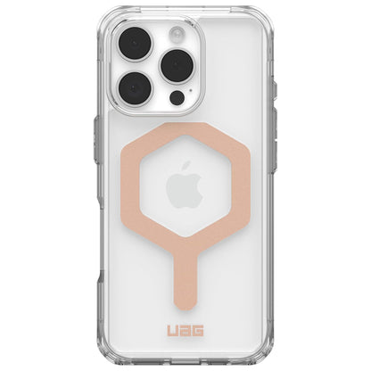 MagSafe Case for Apple iPhone 16 Pro, Urban Armor Gear, Plyo, Rose Gold
