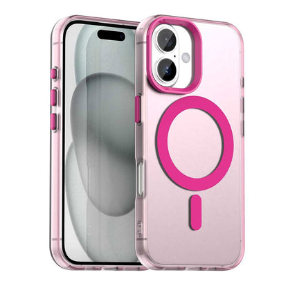 MagSafe Case for Apple iPhone 16, Techsuit, CandyCase, Pink