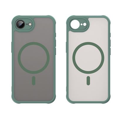 MagSafe Case for Apple iPhone 17e / 16e, Techsuit, HaloFrost II, Green