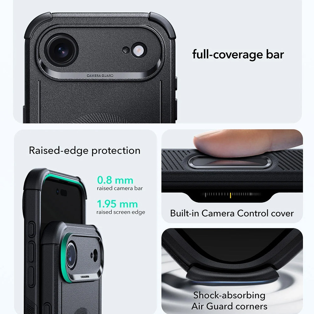 MagSafe Case for Apple iPhone 17 Air, ESR, Cyber, Black