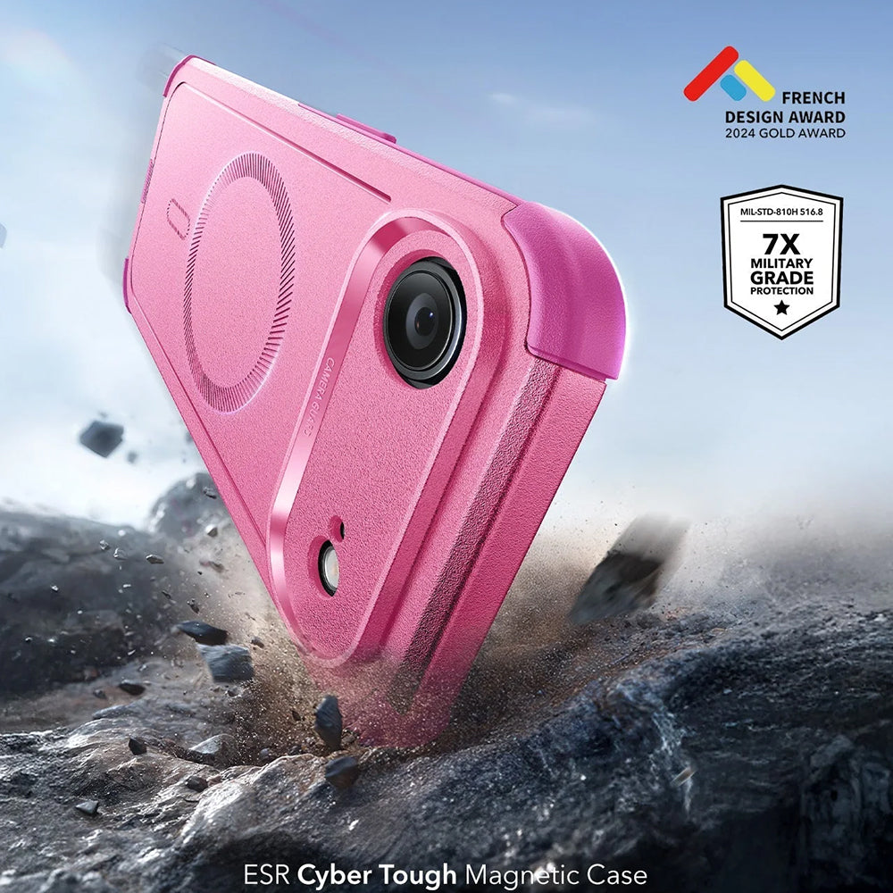 MagSafe Case for Apple iPhone 17 Air, ESR, Cyber, Pink