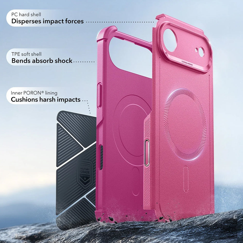 MagSafe Case for Apple iPhone 17 Air, ESR, Cyber, Pink