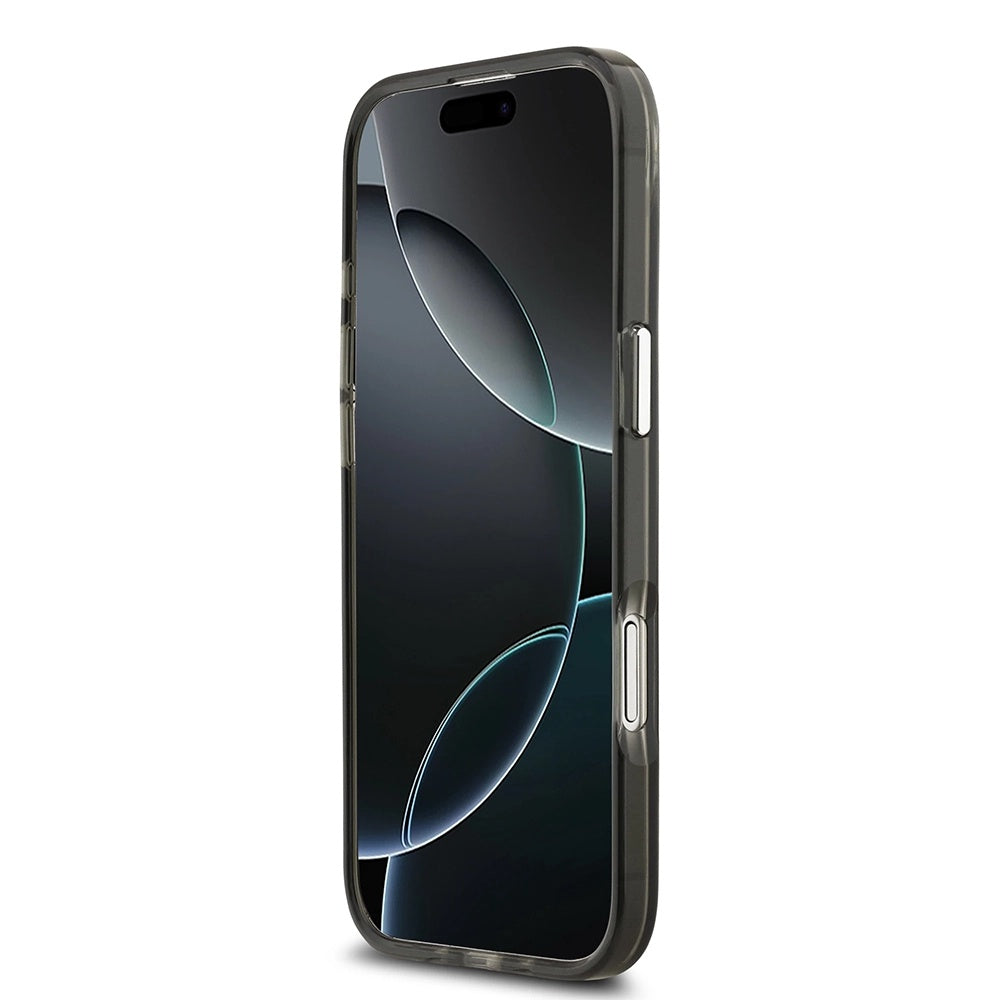 MagSafe Case for Apple iPhone 17 Air, Guess, IML Gradient Triangle Logo, Black