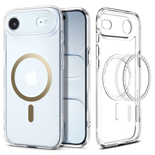 MagSafe Case for Apple iPhone 17 Air, Spigen, Ultra Hybrid, Transparent Gold