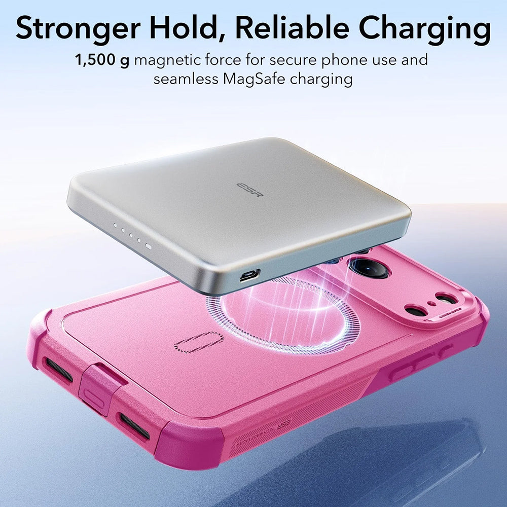 MagSafe Case for Apple iPhone 17 Pro, ESR, Cyber, Pink