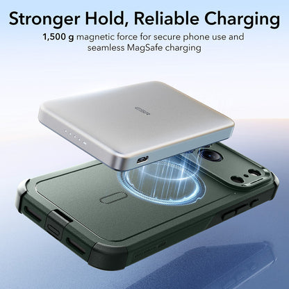 MagSafe Case for Apple iPhone 17 Pro, ESR, Cyber, Green