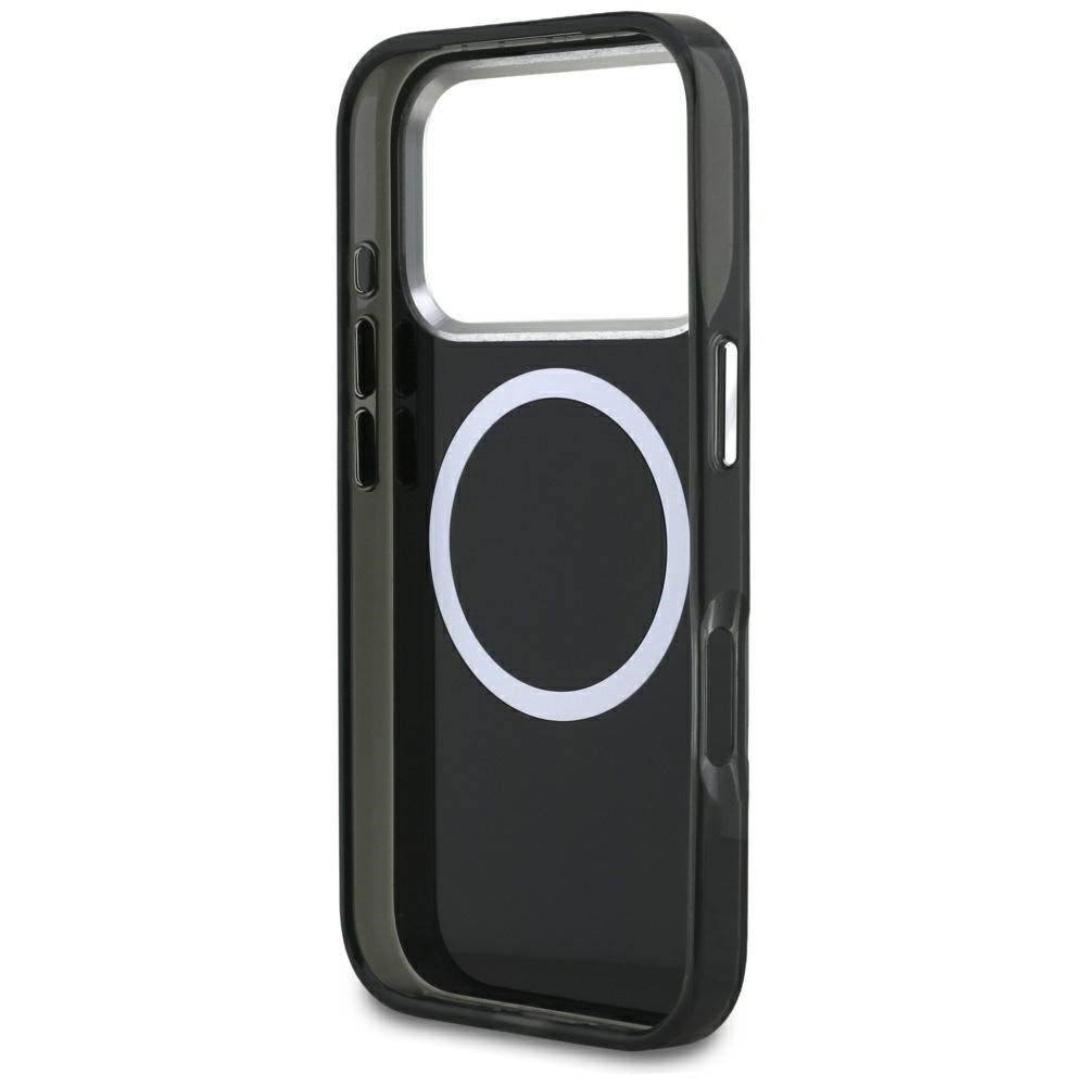 MagSafe Case for Apple iPhone 17 Pro, Karl Lagerfeld, IML KL Monogram, Black