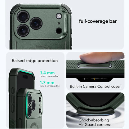 MagSafe Case for Apple iPhone 17 Pro Max, ESR, Cyber, Green