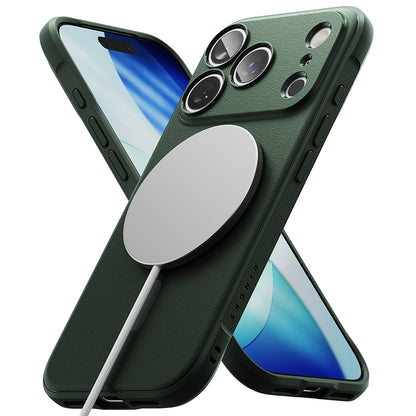 MagSafe Case for Apple iPhone 17 Pro Max, Ringke, Onyx, Dark Green