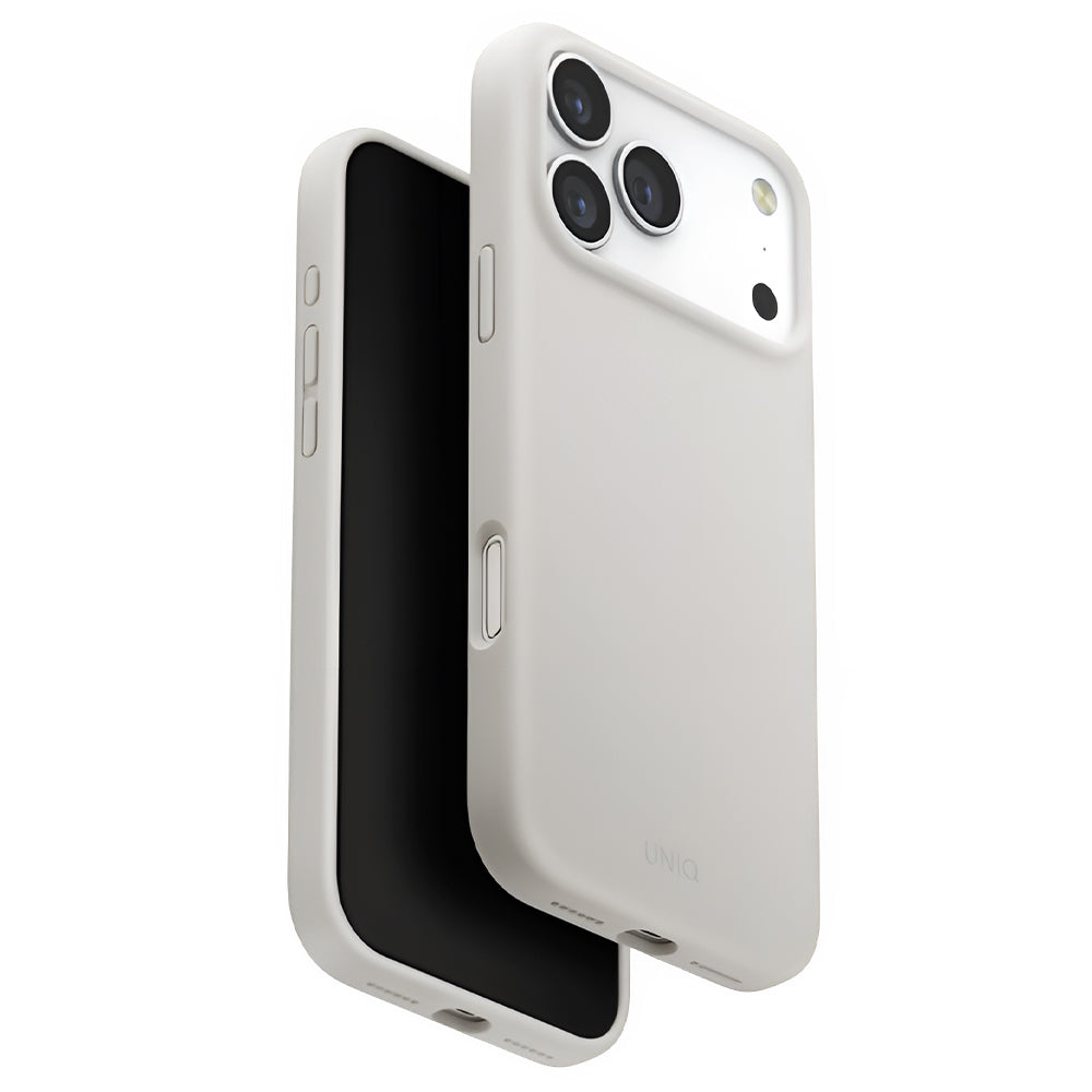 MagSafe Case for Apple iPhone 17 Pro Max, UNIQ, Lino MagClick, Gray