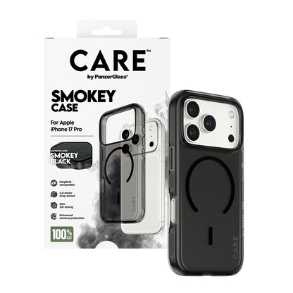MagSafe Case for Apple iPhone 17 Pro, PanzerGlass, Urban Explorer Care, Black