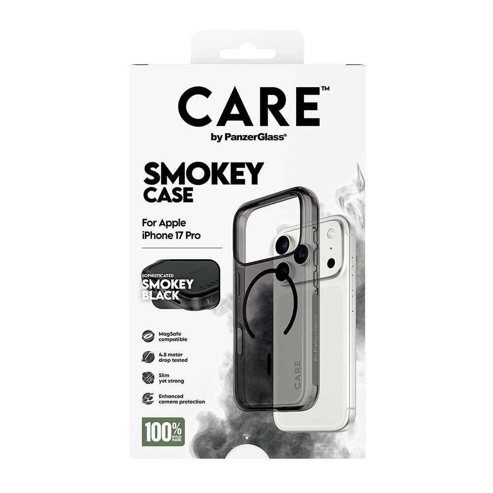 MagSafe Case for Apple iPhone 17 Pro, PanzerGlass, Urban Explorer Care, Black