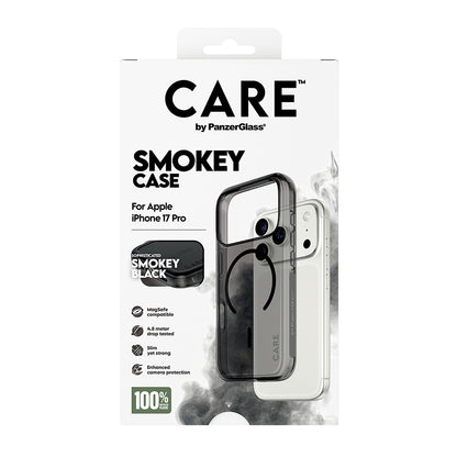 MagSafe Case for Apple iPhone 17 Pro, PanzerGlass, Urban Explorer Care, Black