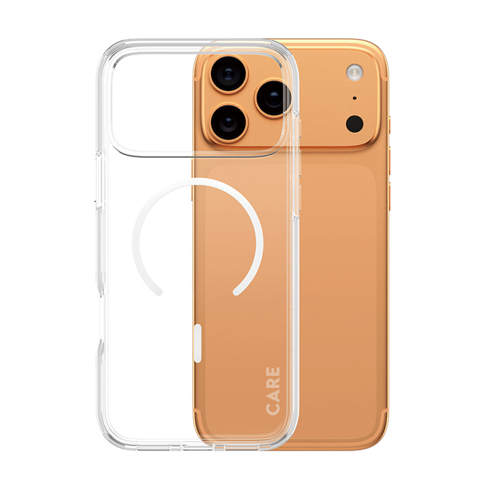 MagSafe Case for Apple iPhone 17 Pro, PanzerGlass, Urban Explorer Care, White Transparent