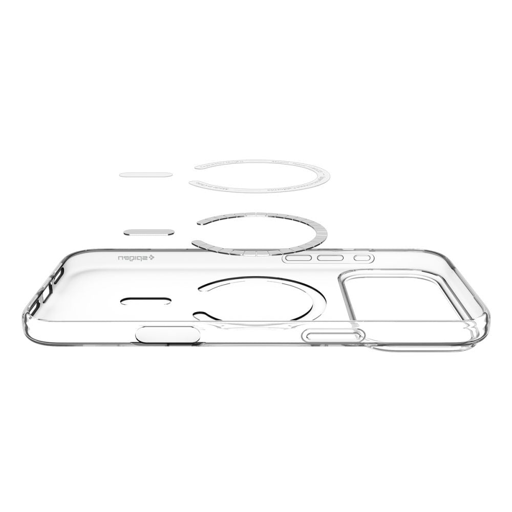 MagSafe Case for Apple iPhone 17 Pro, Spigen, Liquid Crystal, White