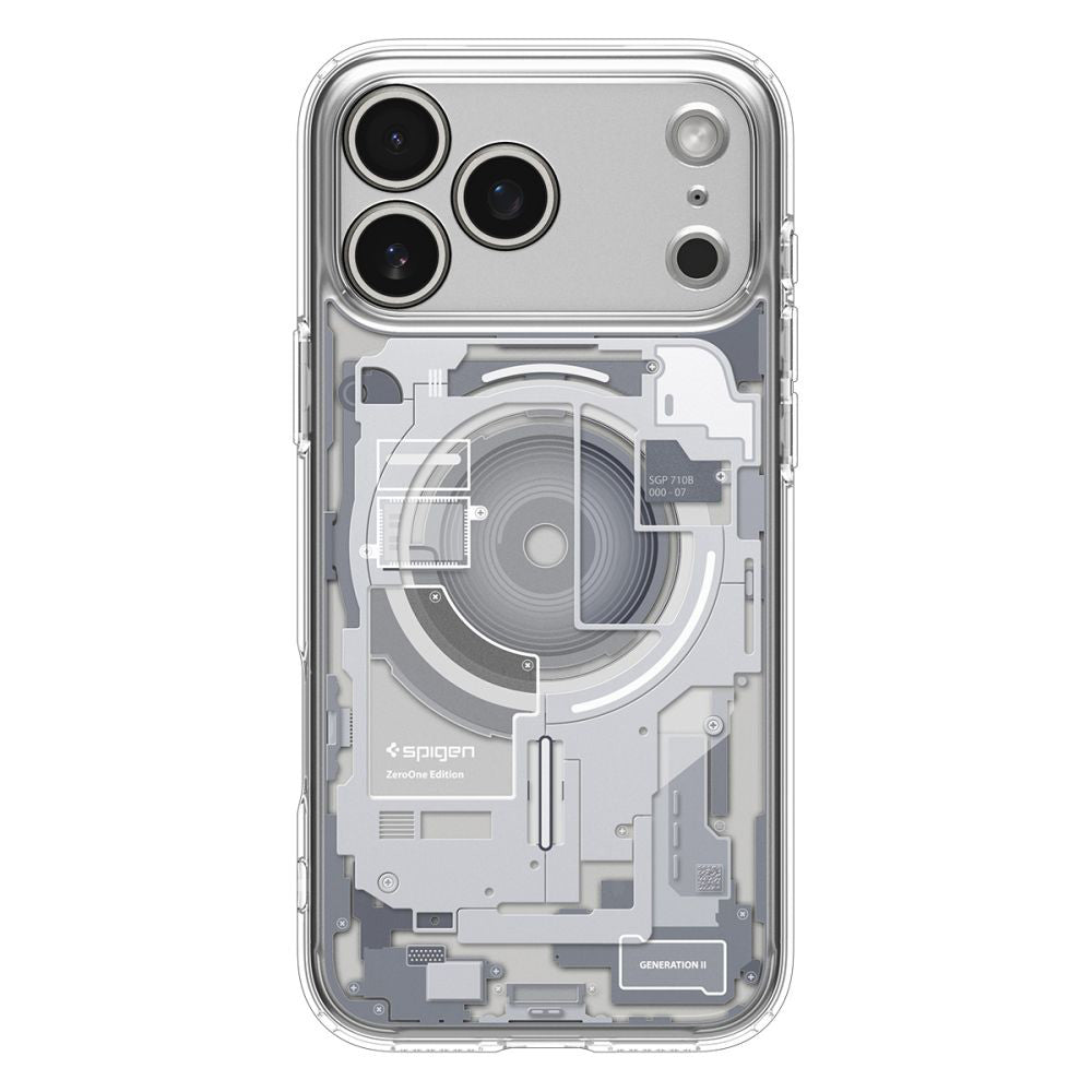 MagSafe Case for Apple iPhone 17 Pro, Spigen, Ultra Hybrid Zero One, White