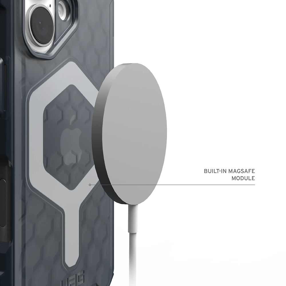 MagSafe Case for Apple iPhone 17 Pro, Urban Armor Gear, Essential Armor, Gray