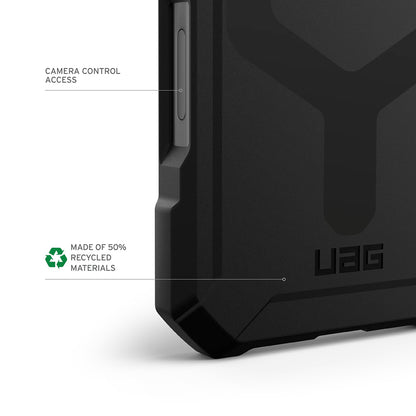 MagSafe Case for Apple iPhone 17 Pro, Urban Armor Gear, Essential Armor, Black