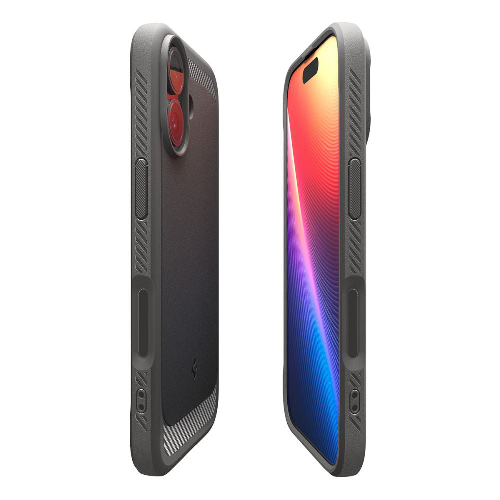 MagSafe Case for Apple iPhone 17, Spigen, Rugged Armor, Gray