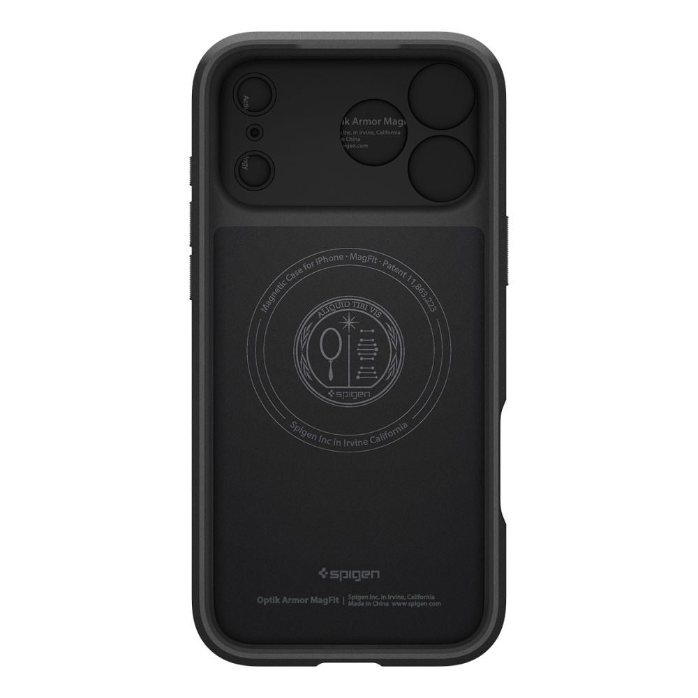 MagSafe Case for Apple iPhone 18 Pro / 17 Pro, Spigen, Optik Armor, Black ACS09953