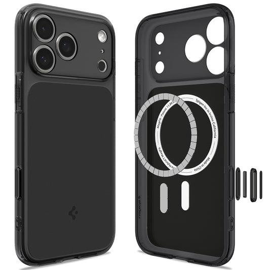 MagSafe Case for Apple iPhone 18 Pro / 17 Pro, Spigen, Ultra Hybrid T, Matte Black ACS12171