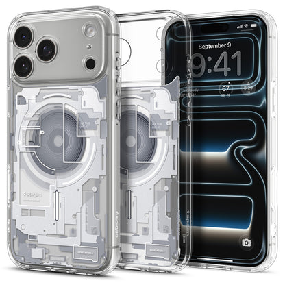 MagSafe Case for Apple iPhone 18 Pro / 17 Pro, Spigen, Ultra Hybrid Zero One, White ACS12163