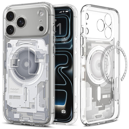 MagSafe Case for Apple iPhone 18 Pro / 17 Pro, Spigen, Ultra Hybrid Zero One, White ACS12163