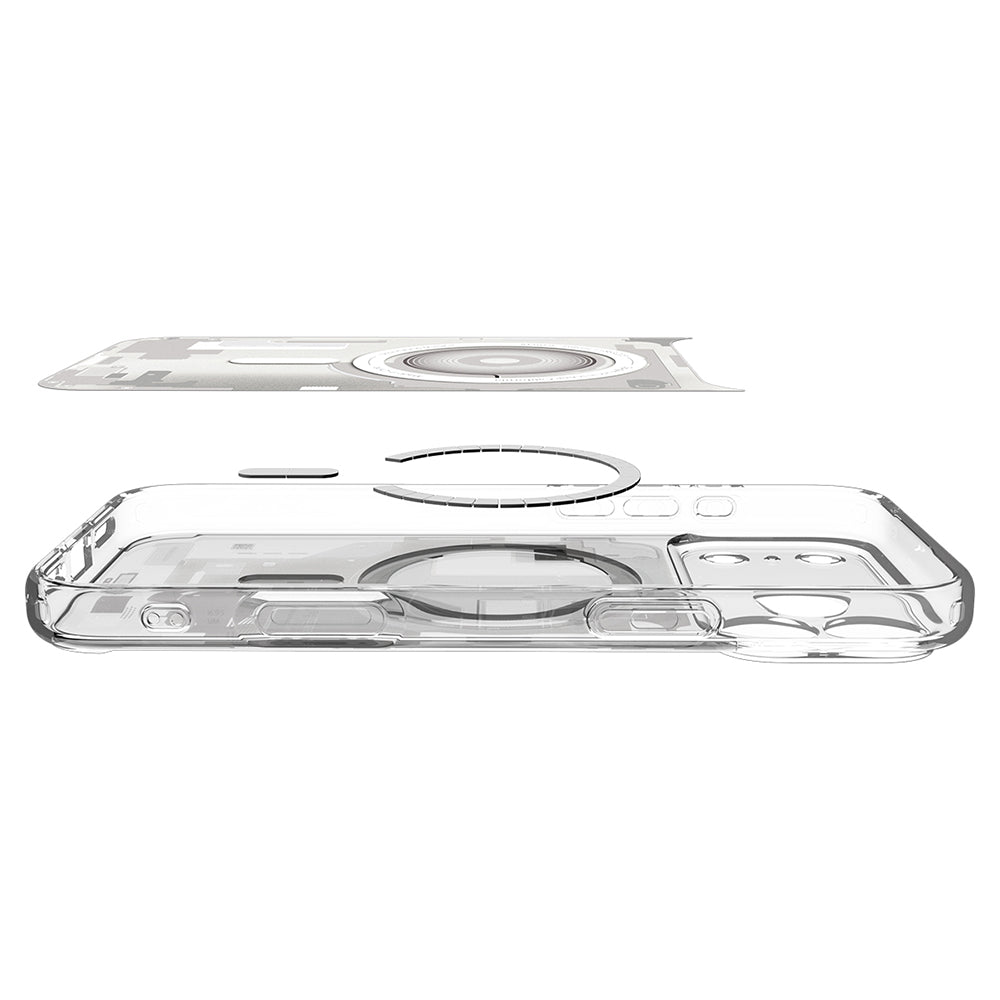 MagSafe Case for Apple iPhone 18 Pro / 17 Pro, Spigen, Ultra Hybrid Zero One, White ACS12163