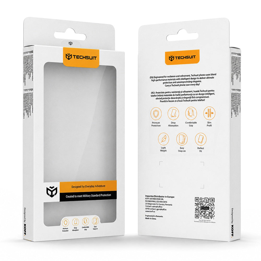 MagSafe Case for Apple iPhone 18 Pro / 17 Pro, Techsuit, CandyCase, White
