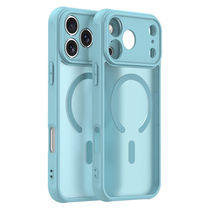 MagSafe Case for Apple iPhone 18 Pro / 17 Pro, Techsuit, HaloFrost II, Light Green