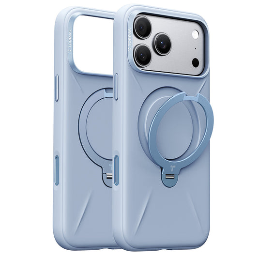 MagSafe Case for Apple iPhone 18 Pro / 17 Pro, Torras, QPRO Silicone, Blue