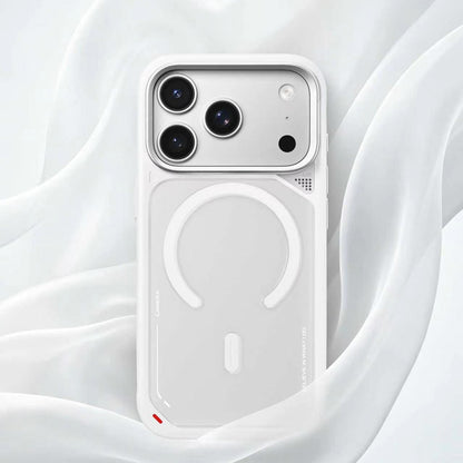 MagSafe Case for Apple iPhone 18 Pro Max / 17 Pro Max, Blueo, Heat Dissipation Stand, Satin Burgundy