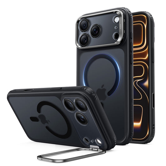 MagSafe Case for Apple iPhone 18 Pro Max / 17 Pro Max, ESR, Classic Hybrid Kickstand, Matte Black