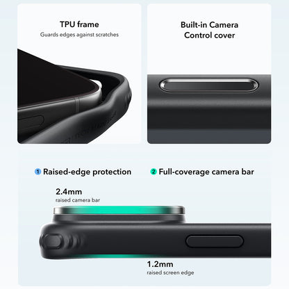 MagSafe Case for Apple iPhone 18 Pro Max / 17 Pro Max, ESR, Classic Hybrid Kickstand, Matte Black