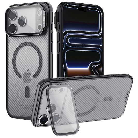 MagSafe Case for Apple iPhone 18 Pro Max / 17 Pro Max, Nillkin, CamShield Prop, Transparent Black