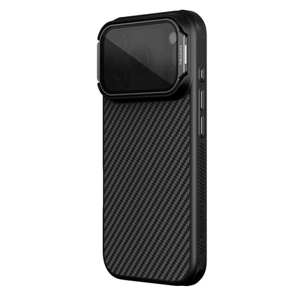 MagSafe Case for Apple iPhone 18 Pro Max / 17 Pro Max, Nillkin, CarboProp with Transparent Black Lens Cover, Black