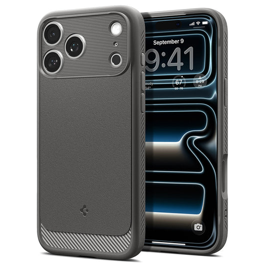MagSafe Case for Apple iPhone 18 Pro Max / 17 Pro Max, Spigen, Rugged Armor, Gray ACS12110