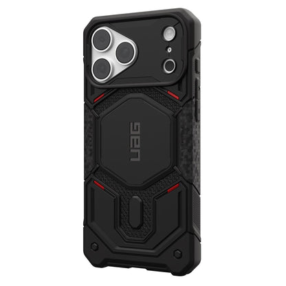 MagSafe Case for Apple iPhone 18 Pro Max / 17 Pro Max, Urban Armor Gear Kevlar, Monarch Pro, Black