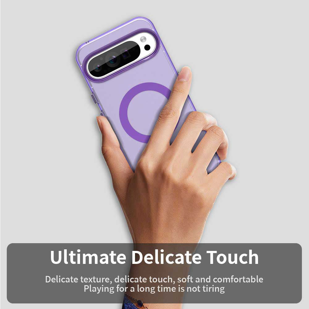 MagSafe Case for Google Pixel 10 Pro / 10, Techsuit, CandyCase, Purple