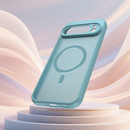 MagSafe Case for Google Pixel 10 Pro, Techsuit, HaloFrost II, Light Green