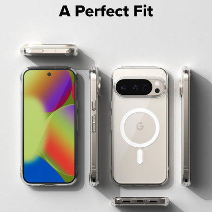 MagSafe Case for Google Pixel 10 Pro XL, Ringke, Fusion, Transparent